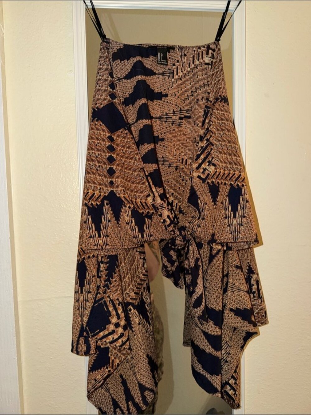 Unique long sleeve blouse